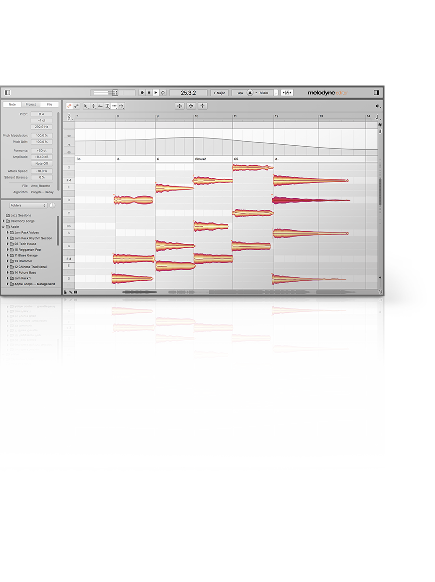 Melodyne Editor product image