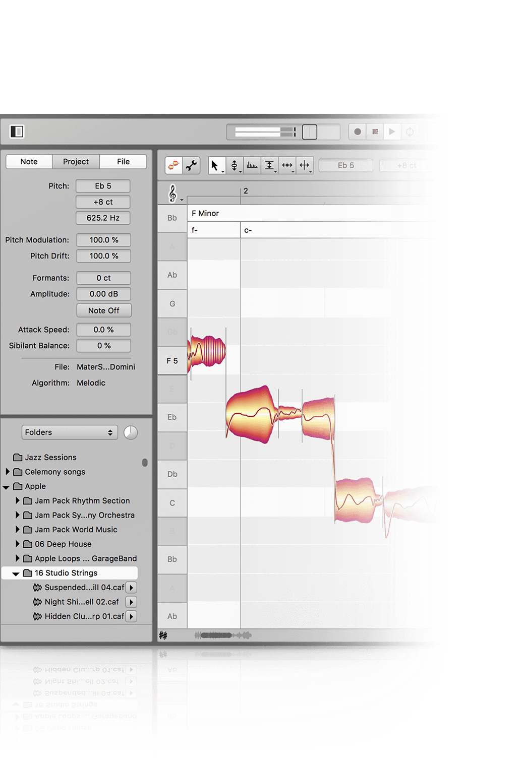 melodyne 5 essential 正規品 celemony ボーカル編集